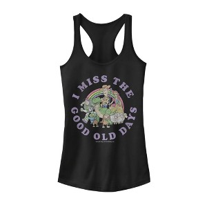 Juniors Womens Toy Story Good Old Days Racerback Tank Top - 1 of 4