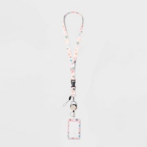 Lanyard Pink Flowers - up&up™ - 1 of 3