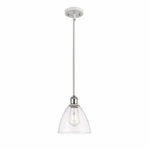 Bristol Glass - 1 Light Mini Pendant In Industrial Style-9.25 Inches Tall and 7.5 Inches Wide - 1 of 1