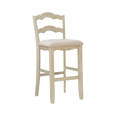 May Barstool White Wash - Linon