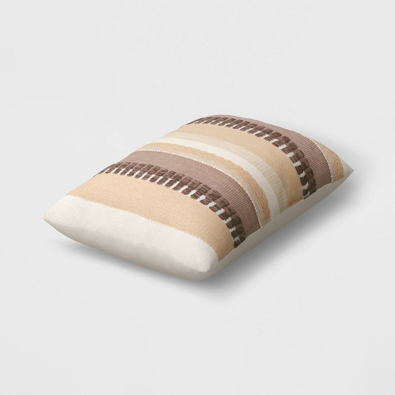 Ombre Striped Lumbar Throw Pillow - Threshold™, 3 of 12