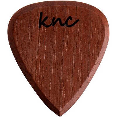 Knc Picks Lotus Maple Glowing Guitar Pick With Wooden Box Single