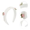 Unique Bargains Exquisite Rose Pearl Headbands 1 Pc - 3 of 4