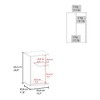 NicBex Modern 3-Tier End Table Living Room, 25" High Side Table, Multipurpose Nightstand with Storage, Living Room Sofa Table, Small Table - 3 of 4