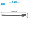 Unique BargainsStainless Steel Long Handle Bar Long Coffee Spoons 12 Pcs - 2 of 3