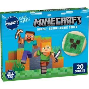 Pillsbury Minecraft Sugar Cookie - 9.1oz - 1 of 4