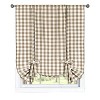 GoodGram Buffalo Check Gingham Custom Window Curtain Treatments - 2 of 3