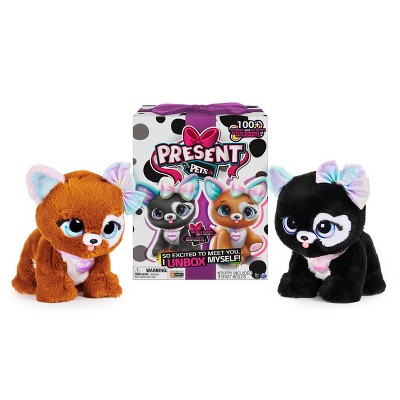 Present Pets - Glitter Puppy - Interactive Plush Pet Toy – Target