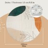 Hakuna Matte: Stylish Baby Play Mat: Grey-Beige-Orange - 72x48", 48 Tiles - 2 of 4