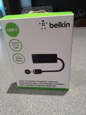 Belkin USB C to Gigabit Ethernet Adapter