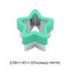 Unique Bargains Biscuit Cutter Medium Star Cookie Cutter Hand Washable Stainless Steel Plastic 2.1"x2"1.6" 1Pcs - 3 of 4