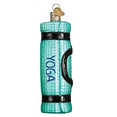 Old World Christmas Glass Blown Ornament for Christmas Tree, Yoga Mat