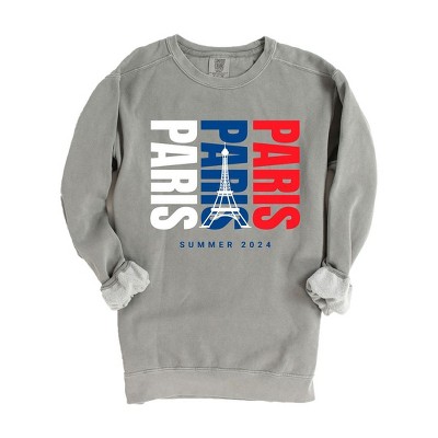 Simply Sage Market Women's  Garment Dyed Graphic Sweatshirt Triple Paris Summer 2024