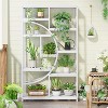 Hommoo 68.9" Bookcase with 9 Open Shelves White - 4 of 4