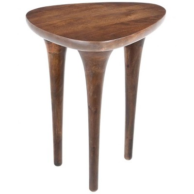 Zuo Spiker Side Table Walnut