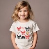 The Juniper Shop Coquette Baseball Red Chart Toddler Short Sleeve Tee - 3 of 4