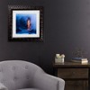 Trademark Fine Art - Miles Morgan Electric Blue Matted Framed Art - 2 of 4