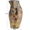 Storied Home Hand-Painted Stoneware Organic Vase with Reactive Glaze, Multicolor - 2 of 4