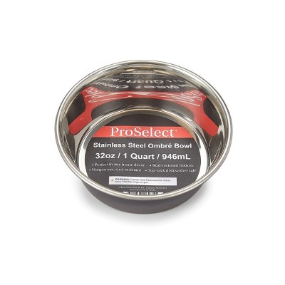 Proselect Grooming Tools ProSelect Stainless Steel Ombre Bowl Medium