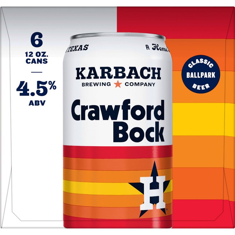 Karbach Crawford Bock Beer - 6pk/12 fl oz Cans, 5 of 12