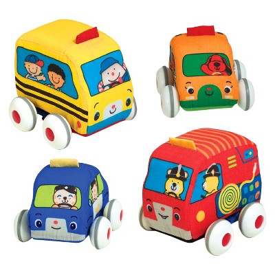 toy cars and trucks