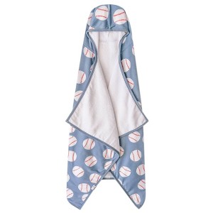 Premium Big Kid Hooded Kids' Towel Baseball Slugger - 1 of 1