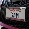 Cal State Northridge School Logo Full Size Standard License Plate Metal Frame - 3 of 4