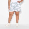 Women's Camo Ghost Graphic Jogger Shorts - Gray - 2 of 3