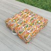 evamatise Abstract Flowers Summer Holiday Outdoor Floor Cushion - Deny Designs - 2 of 2