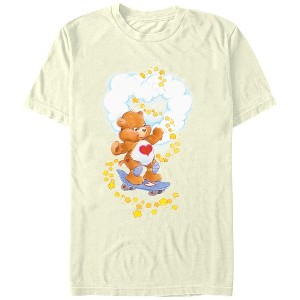 Men's Care Bears Tenderheart Bear Skating T-Shirt - 1 of 4