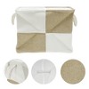 Unique Bargains Foldable Square Laundry Basket 15.75"x11.81"x11.81" 1 Pc - 4 of 4