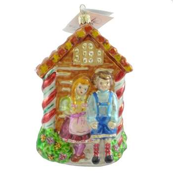 Christopher Radko Company Hansel & Gretel  -  One Glass Ornament 5.75 Inches -  Fairy Tale Ornament  -  991320  -  Glass  -  Multicolored
