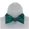 Men's Solid Color 2.75" x 4.75"  Adjustable 16" - 22" Self-Tie Bow Tie for Tuxedo & Wedding - 2 of 3
