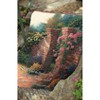 Rose Garden 50x60 inch Cotton Tapestry Throw by Manual Woodworkers and Weavers - 2 of 3
