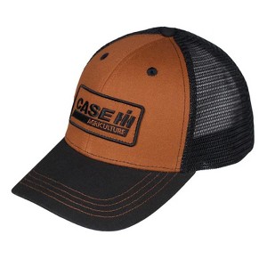 Case IH Duck Canvas Mesh Back Tucker Hat with Classic Logo Patch A4224 - 1 of 4