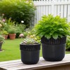 SpassWay 15" Dia Outdoor Indoor Ceramic Planter Pot Decorative Planter with Drainage Hole Patio Flower Pot - 2 of 4