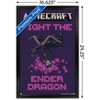 Trends International Minecraft - Fight The Ender Dragon Framed Wall Poster Prints - 3 of 4