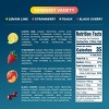 DripDrop Hydration Powder Vegan Electrolyte Supplements - Sunburst Variety - Lemon Lime, Strawberry, Peach, Black Cherry - 0.35z/12ct - 3 of 4