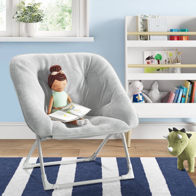 Folding Dish Kids' Chair - Pillowfort™, 3 of 7