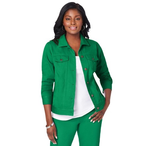 Women's plus shop size cotton jackets