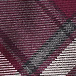 burgundy/gray plaid