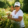 Pavilion Gift Company - Plant Lady - White Adjustable Hat - Hats - 2 of 4