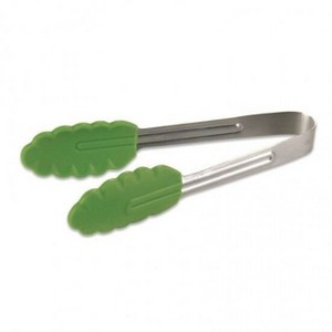 Norpro Mini Stainless Steel Silicone Tipped Serving Tongs - 1 of 2