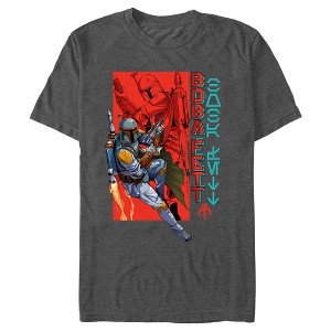 Men's Star Wars Animated Boba Fett T-Shirt - 1 of 4