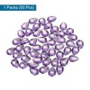 Unique Bargains Flat Back Acrylic Teardrop Rhinestone Embellishments 50 Pcs - 3 of 4