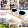 Angel Sar Double Burner Electric Cooktop, 110V 2x3500W Hot Plate with 4 Preset Modes, 11-Level Power Control - 4 of 4