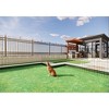Dolonm 32" Tall 14-Panel Metal Garden Fence - 20.4ft Animal Barrier, Galvanized Rustproof, No Tools Movable Pet Fence for Yard - 4 of 4