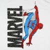 Marvel Comics Spider-Man Men's Hanging from Web Adult Short Sleeve T-Shirt - 2 of 3
