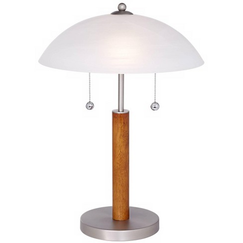 360 Lighting Modern Accent Table Lamp, Frosted Glass Table Lamp Shade