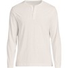 Lands' End Men's Long Sleeve Cotton Supima Henley - 3 of 3